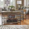 Tv Stands With Table Storage Cabinet in Rustic Gray Wash (Photo 14 of 15)