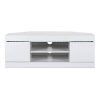 Latest White Corner Tv Cabinets throughout Bravo Corner Tv Stand - Atlantic Shopping (Photo 7038 of 7825)
