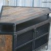 Vintage Industrial Tv Stand Entertainment Centre Storage Drawers for Latest Industrial Corner Tv Stands (Photo 5935 of 7825)