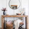 Asymmetrical Console Table-Book Stands (Photo 10 of 15)