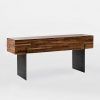 Parsons Walnut Top & Elm Base 48X16 Console Tables (Photo 12 of 25)