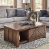 Coffee Tables With Storage and Barn Doors (Photo 15 of 15)