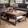 Coffee Tables With Open Storage Shelves (Photo 6 of 15)