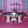 Wyatt 6 Piece Dining Sets With Celler Teal Chairs (Photo 23 of 25)
