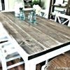 Dining Tables With White Legs and Wooden Top (Photo 12 of 25)