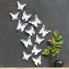 White Metal Butterfly Wall Art (Photo 1 of 20)