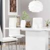White Dining Tables and Chairs (Photo 4 of 25)