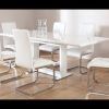 White Gloss Dining Furniture (Photo 24 of 25)