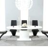 White Gloss Dining Room Furniture (Photo 25 of 25)