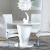 White Gloss Dining Tables Sets (Photo 13 of 25)