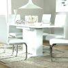 White Gloss Dining Tables Sets (Photo 18 of 25)