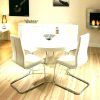 White Gloss Dining Tables 140Cm (Photo 22 of 25)