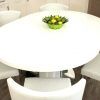White High Gloss Oval Dining Tables (Photo 13 of 25)