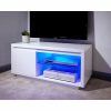 Zimtown Tv Stands With High Gloss Led Lights (Photo 12 of 15)
