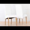 White Leather Dining Chairs (Photo 24 of 25)