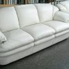 White Leather Sofas (Photo 1 of 20)