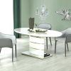 White Oval Extending Dining Tables (Photo 16 of 25)