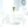 White Circular Dining Tables (Photo 23 of 25)