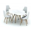 Round White Extendable Dining Tables (Photo 10 of 25)