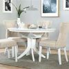 White Round Extending Dining Tables (Photo 23 of 25)