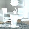 White Circle Dining Tables (Photo 15 of 25)