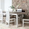 White Extending Dining Tables and Chairs (Photo 19 of 25)