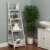 Tiva White Ladder Tv Stands (Photo 13 of 15)