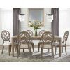 Jaxon Grey 7 Piece Rectangle Extension Dining Sets With Wood Chairs (Photo 4 of 25)