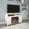 Neilsen Tv Stands for Tvs Up to 50" With Fireplace Included (Photo 9 of 15)