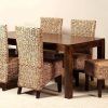 Rattan Dining Tables and Chairs (Photo 19 of 25)