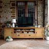 Bromley Extra Wide Oak Tv Stands (Photo 5 of 15)