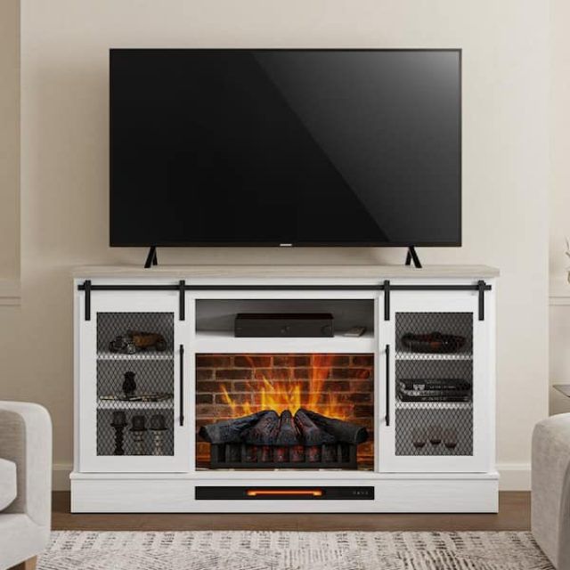 15 Ideas of Electric Fireplace Entertainment Centers