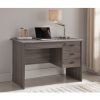 Rustic Grey Tv Stand Media Console Stands for Living Room Bedroom (Photo 12 of 15)
