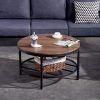 Round Coffee Tables With Steel Frames (Photo 15 of 15)