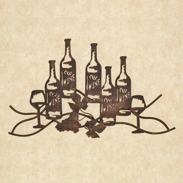 The 20 Best Collection of Wine Metal Wall Art