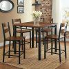 Winsome 3 Piece Counter Height Dining Sets (Photo 15 of 25)