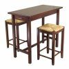 Winsome 3 Piece Counter Height Dining Sets (Photo 1 of 25)