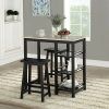 Denzel 5 Piece Counter Height Breakfast Nook Dining Sets (Photo 17 of 25)