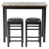 Crownover 3 Piece Bar Table Sets (Photo 13 of 25)
