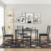 Taulbee 5 Piece Dining Sets (Photo 1 of 25)