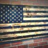 Rustic American Flag Wall Art (Photo 3 of 25)