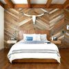Reclaimed Wood Wall Accents (Photo 13 of 15)