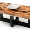 Modern Wooden X-Design Coffee Tables (Photo 2 of 15)