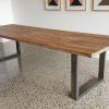Dining Tables With Metal Legs Wood Top (Photo 24 of 25)