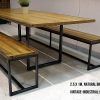 Dining Tables With Metal Legs Wood Top (Photo 11 of 25)
