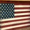 Rustic American Flag Wall Art (Photo 14 of 25)