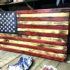 Wooden American Flag Wall Art (Photo 20 of 25)