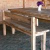 Bench With Back for Dining Tables (Photo 1 of 25)