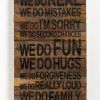 Wooden Word Wall Art (Photo 4 of 20)