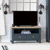 Compton Ivory Corner Tv Stands With Baskets (Photo 15 of 15)